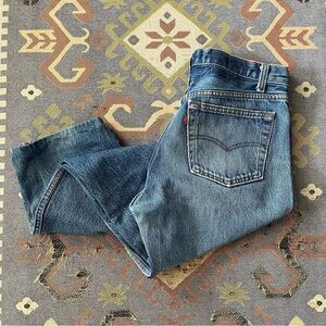 Vintage 1990s Levi’s 501 Distressed Jeans Size 33x33